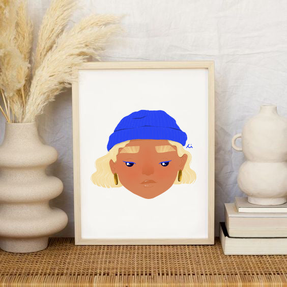 Illustrations personnalisées - Portrait personnalisé Visage