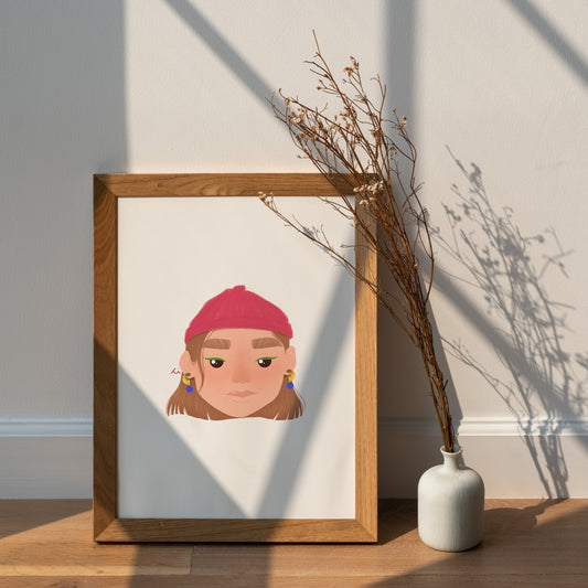 Portrait personnalisé Visage