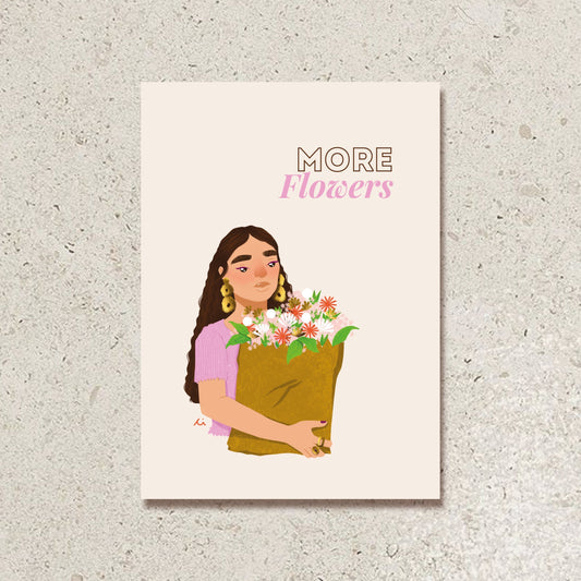 Carte More Flowers