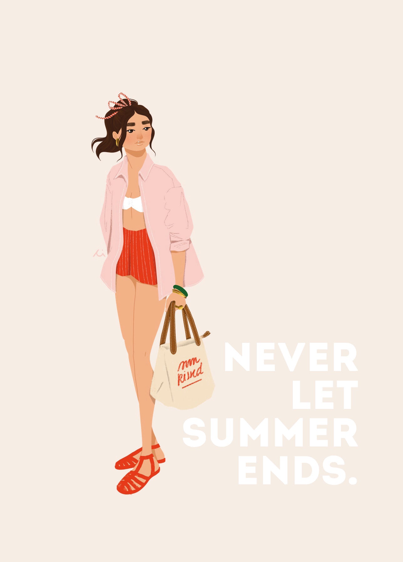 Carte Never let summer ends