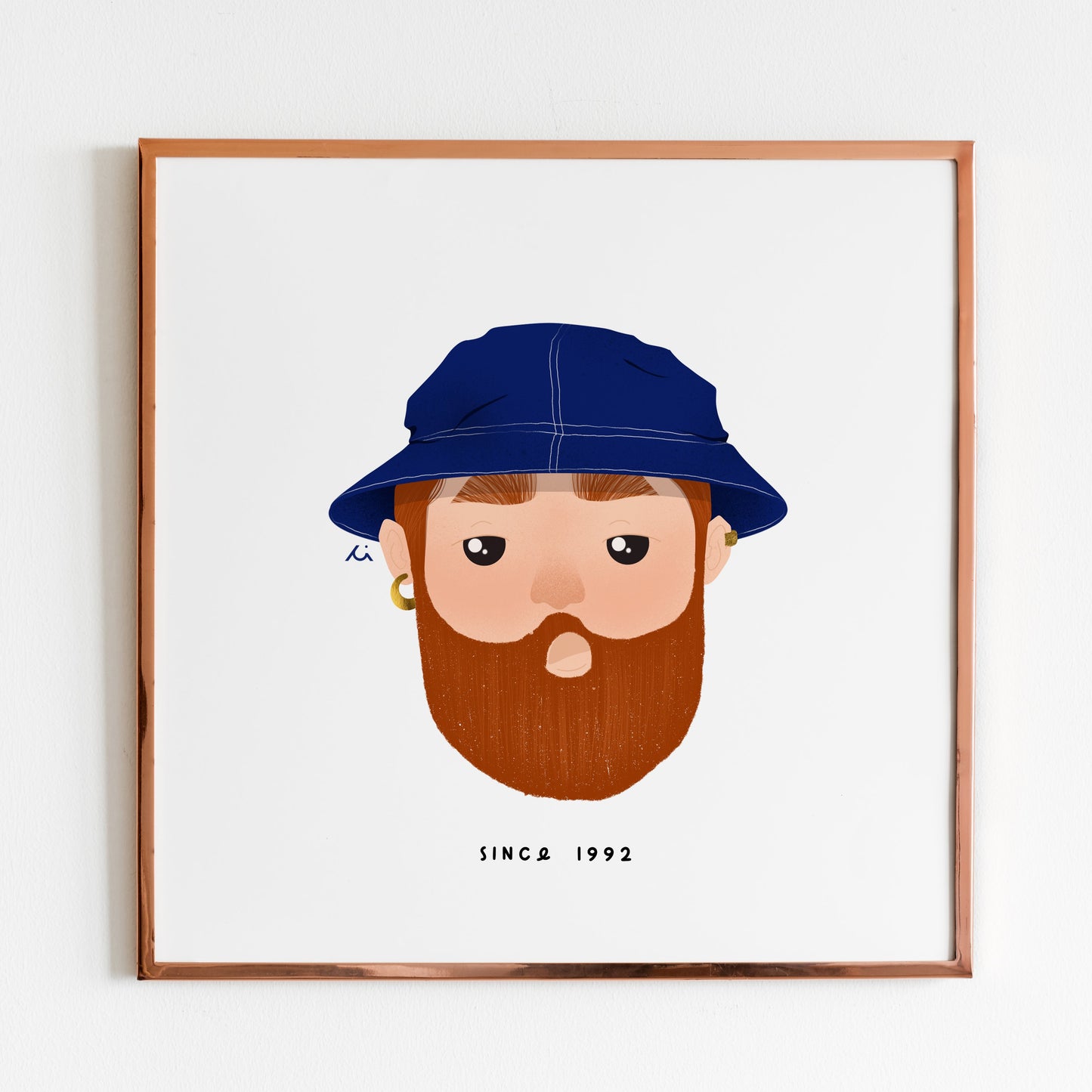 Illustrations personnalisées - Portrait personnalisé Visage